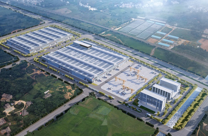 綠色建材科技產(chǎn)業(yè)園項(xiàng)目首批裝配式構(gòu)件成功吊裝 綠色建材科技產(chǎn)業(yè)園項(xiàng)目首批裝配式構(gòu)件成功吊裝