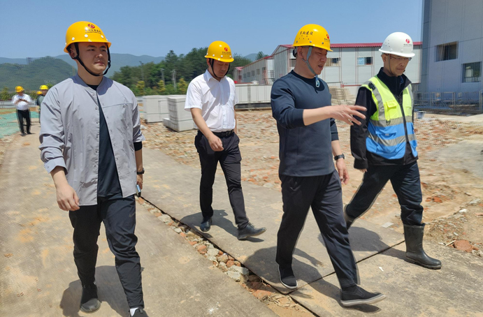 徐旭調(diào)研“五一”期間項(xiàng)目建設(shè)工作 徐旭調(diào)研“五一”期間項(xiàng)目建設(shè)工作