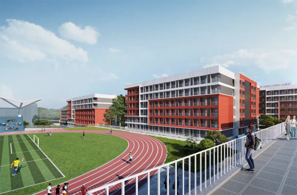 贛州稀金科創(chuàng)城中等職業(yè)技術(shù)學(xué)校項(xiàng)目全力沖刺 確保秋季新學(xué)期交付 贛州稀金科創(chuàng)城中等職業(yè)技術(shù)學(xué)校項(xiàng)目全力沖刺 確保秋季新學(xué)期交付