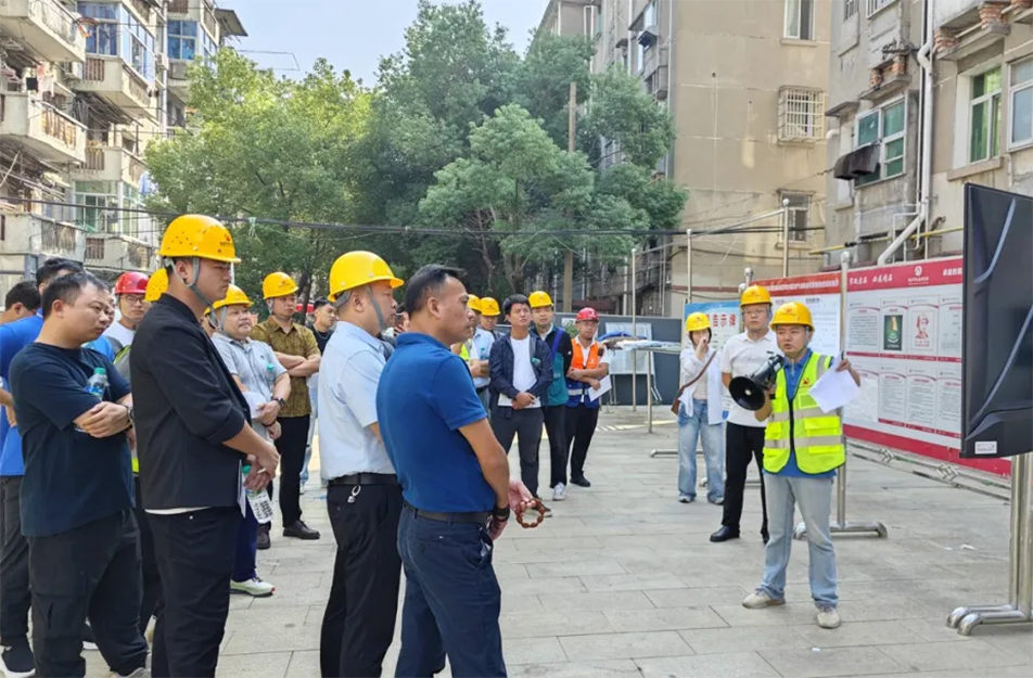 南昌市政建設(shè)集團多措并舉筑牢燃氣改造項目質(zhì)量安全防線